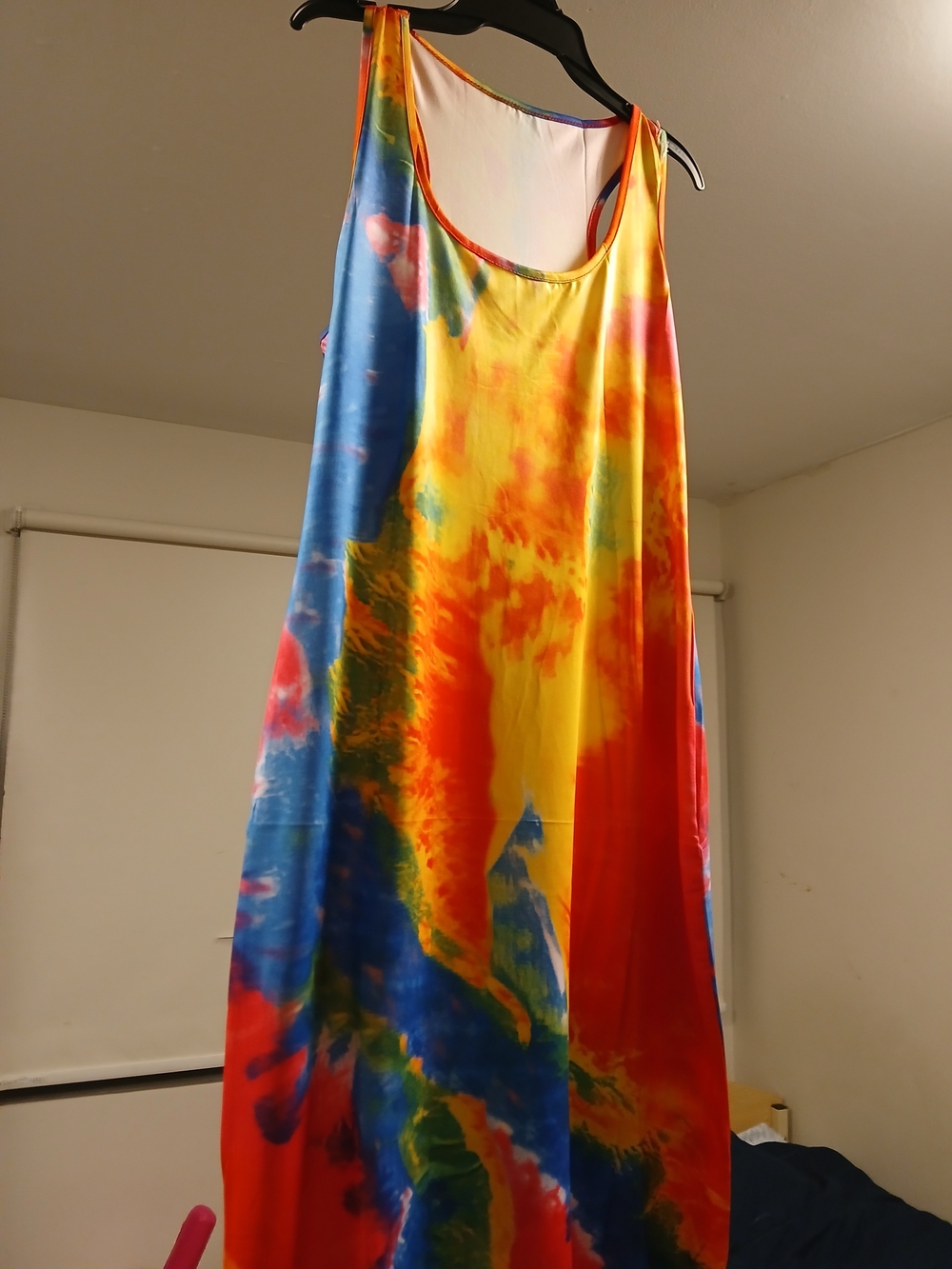 Vibrant Tie-Dye Bjux Dress - Multicolor